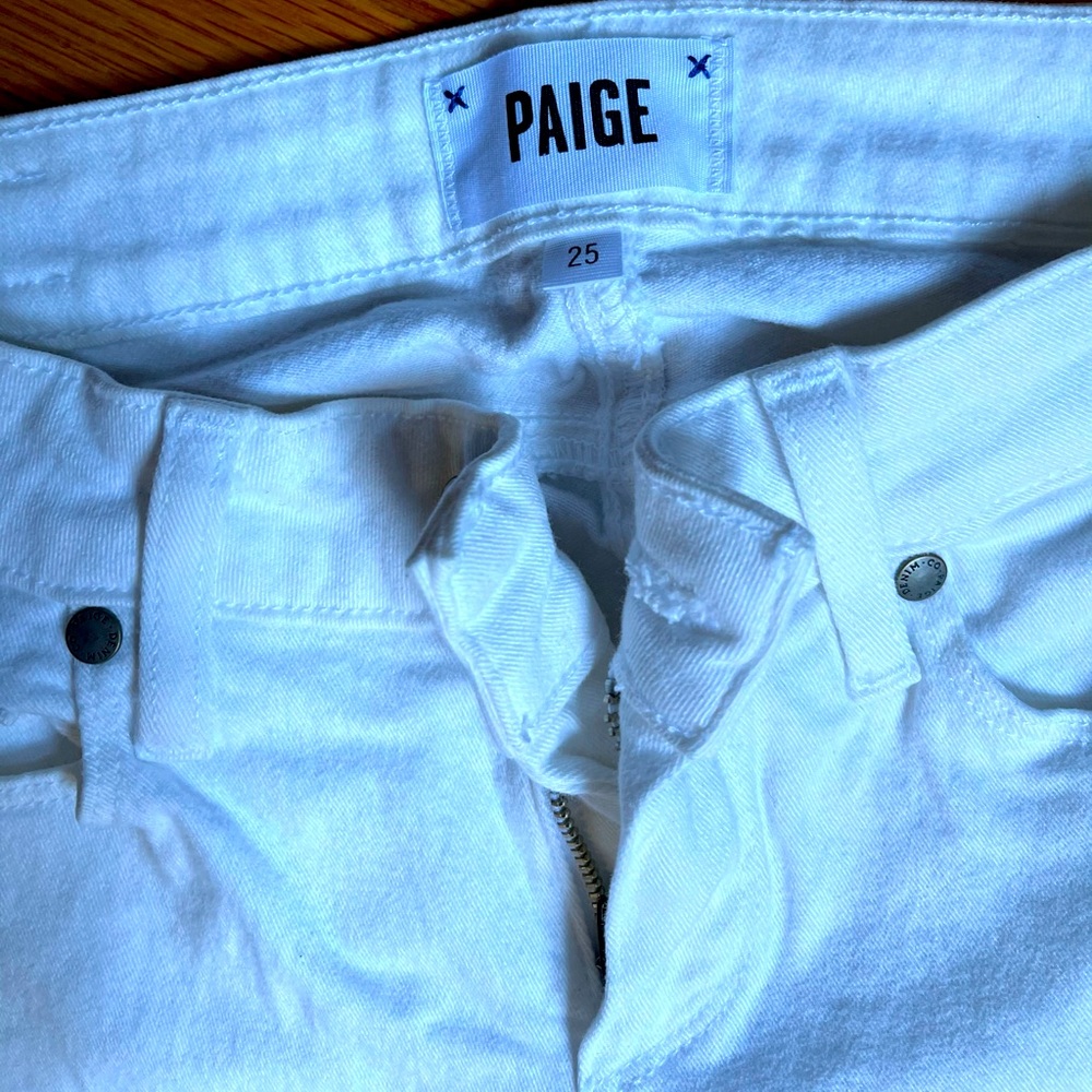 Paige White Denim Jeans size 25 🤍👖2️⃣5️⃣